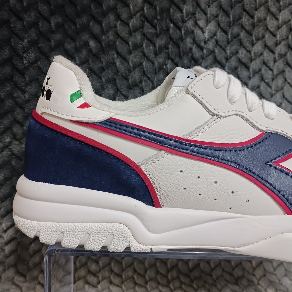 Diadora Maverick Americana Men's Sneakers Shoes Dawn Blue White Italy Logo Sz 8 - Picture 7 of 16
